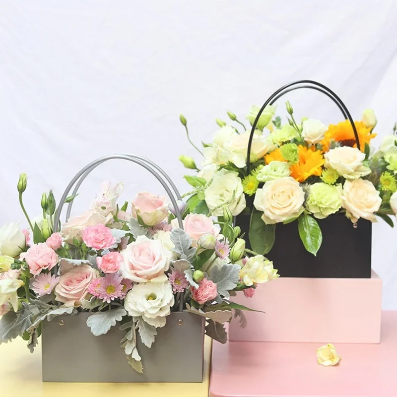 Бумажная коробка-ведро для цве – обзор и цена Florist Supply Buckets