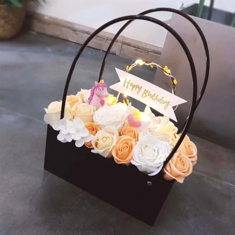 Бумажная коробка-ведро для цве – обзор и цена Florist Supply Buckets
