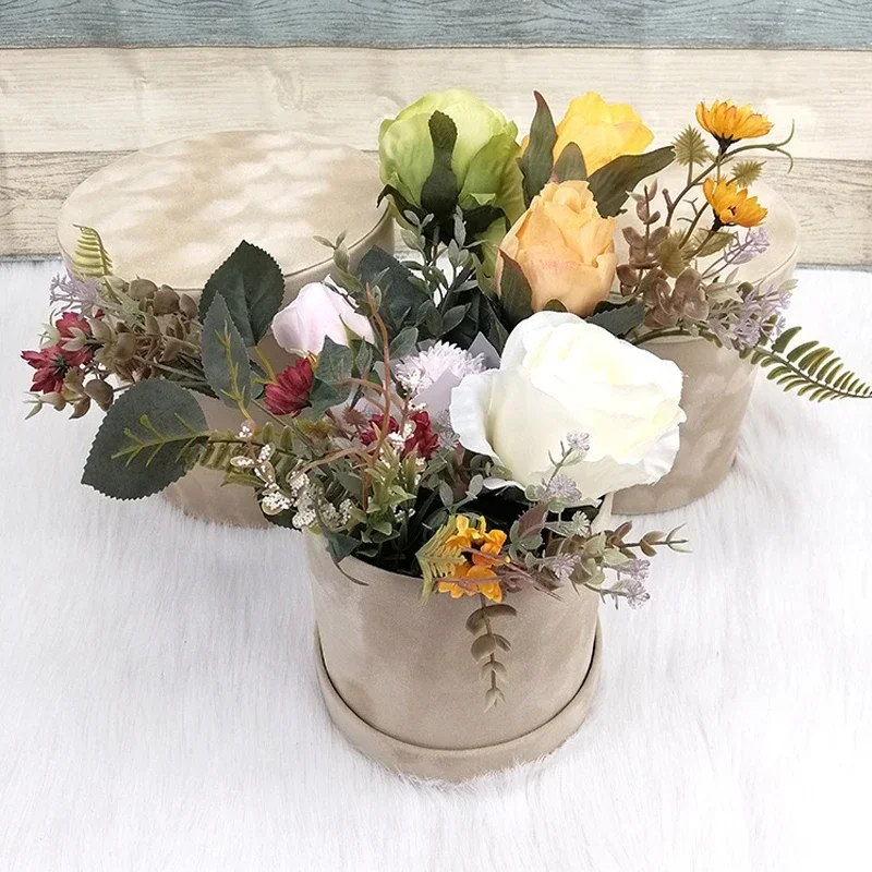 3 шт./компл., бархатная подаро – обзор и цена Florist Supply Buckets
